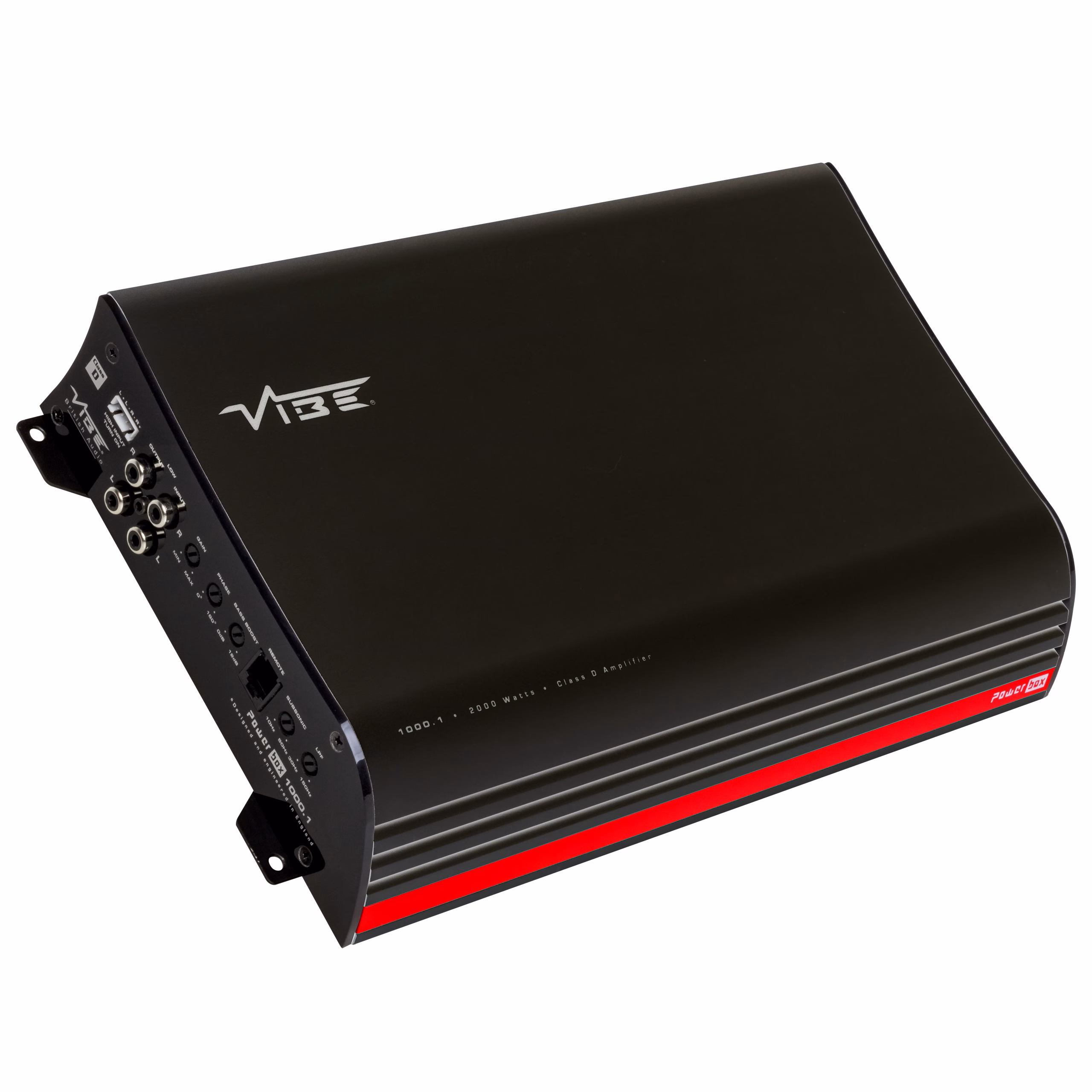Vibe POWERBOX1000.1-V9 Monoblock 2000 Watts Class D Car Amplifier - incarmusic.co.uk