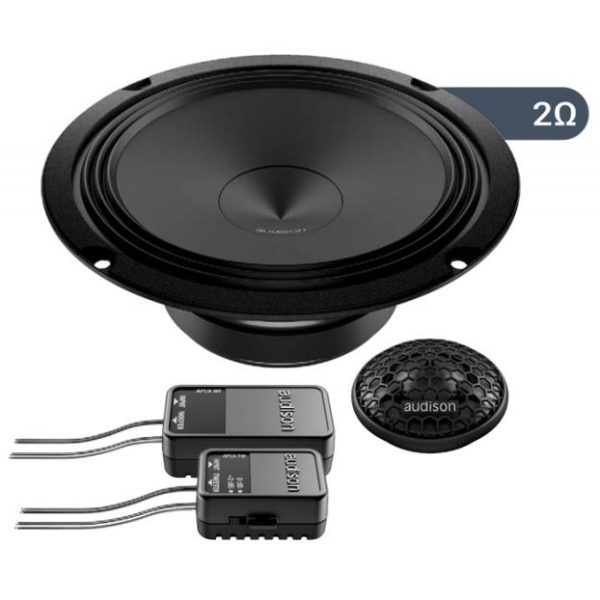 Audison Prima APK 165/2 OHMS 6.5″ 17CM Car Component Door Speakers 100W RMS - incarmusic.co.uk
