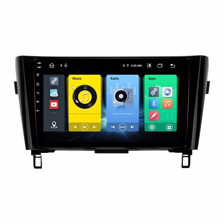 9″ Carplay Android Stereo Radio Octa Core 64GB ROM 4GB RAM with Wifi & Bluetooth for Nissan Qashqai, X-Trail 2014-2017 -...
