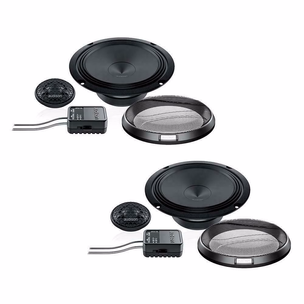 Audison Prima APK 165 2 Way Component Car Speaker Kit - 300W Max