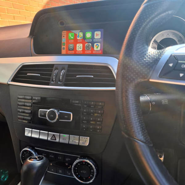 Wireless Apple CarPlay Android Auto Interface for Mercedes NTG 4 C E Class W204/W212 2007- 2011 - incarmusic.co.uk