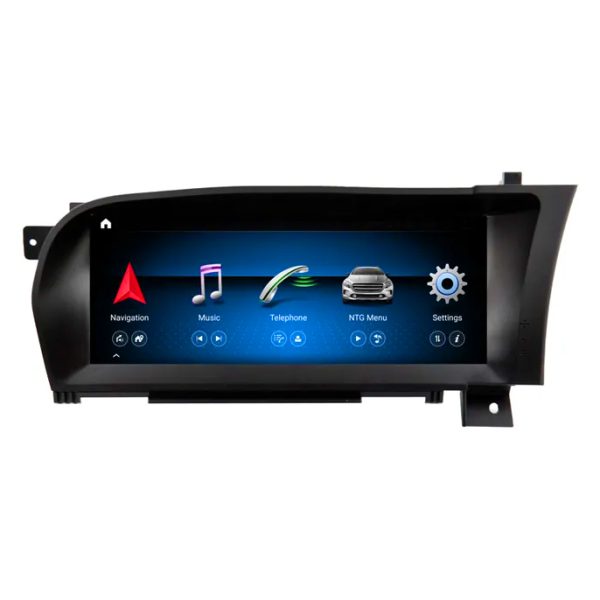 10.25" Car Multimedia Player 4G+64GB Android System With Built-In Apple CarPlay & Android Auto For Mercedes S-Class W221 (2005-2013)