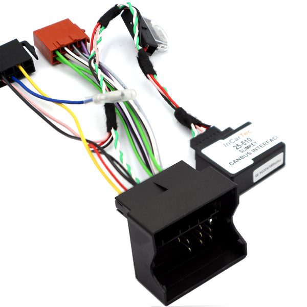 Seat Altea Ibiza Mii Toledo Exeo CANBus Car Stereo ISO Lead w/ 12v Ignition Feed - incarmusic.co.uk