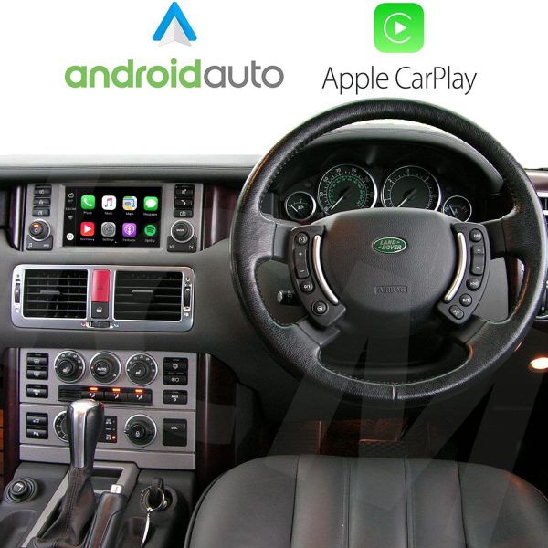 Wireless Apple CarPlay Android Auto Interface for Range Rover 2005 - 2009 	Denso Touch screen navigation V2