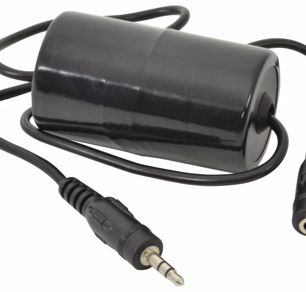 3.5mm Ground Loop Noise Isolator Filter For Home Car Stereo Audio