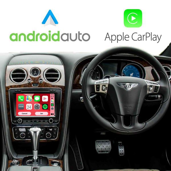 Wireless Apple CarPlay Android Auto for Bentley Continental GT/Flying Spur 2011-2018