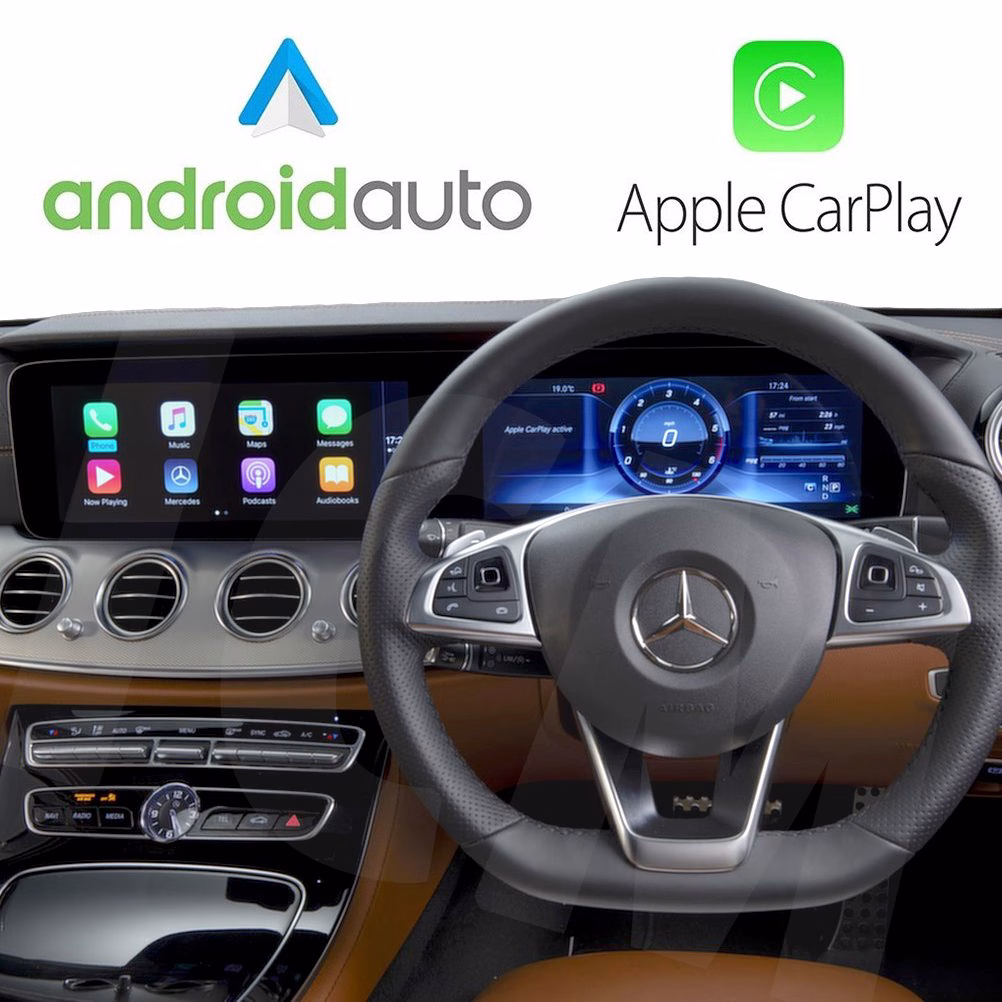 Mercedes NTG 5.5 Wireless Apple CarPlay Android Auto Interface AMG GT C E S Class - incarmusic.co.uk