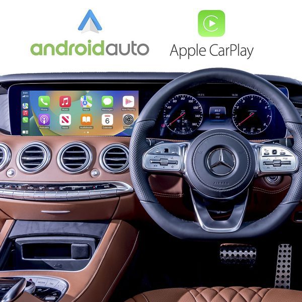 Wireless Apple CarPlay Android Auto Interface For Mercedes S-Class W222 2013-2019 Onwards With Comand NTG 5.0,5.1,5.2 -...