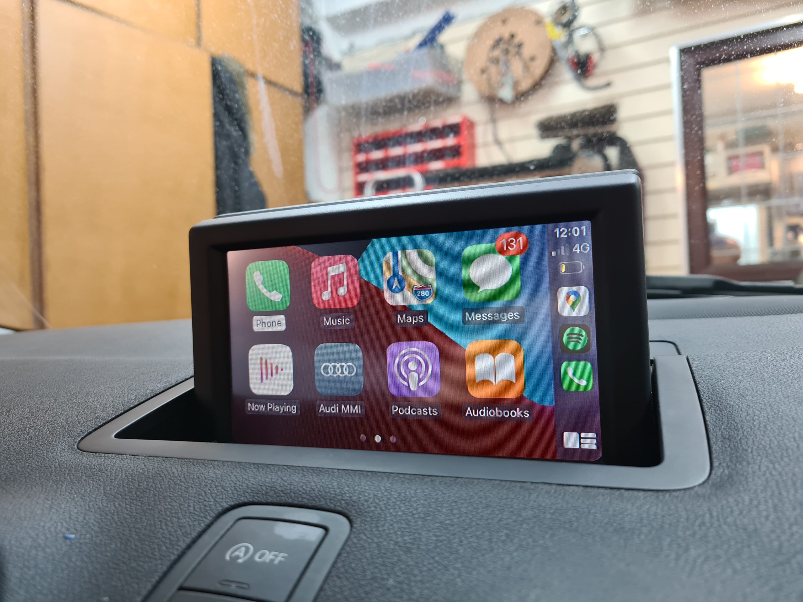 Wireless Apple CarPlay Android Auto retrofit kit Audi A1 2010-2018 - Image 2