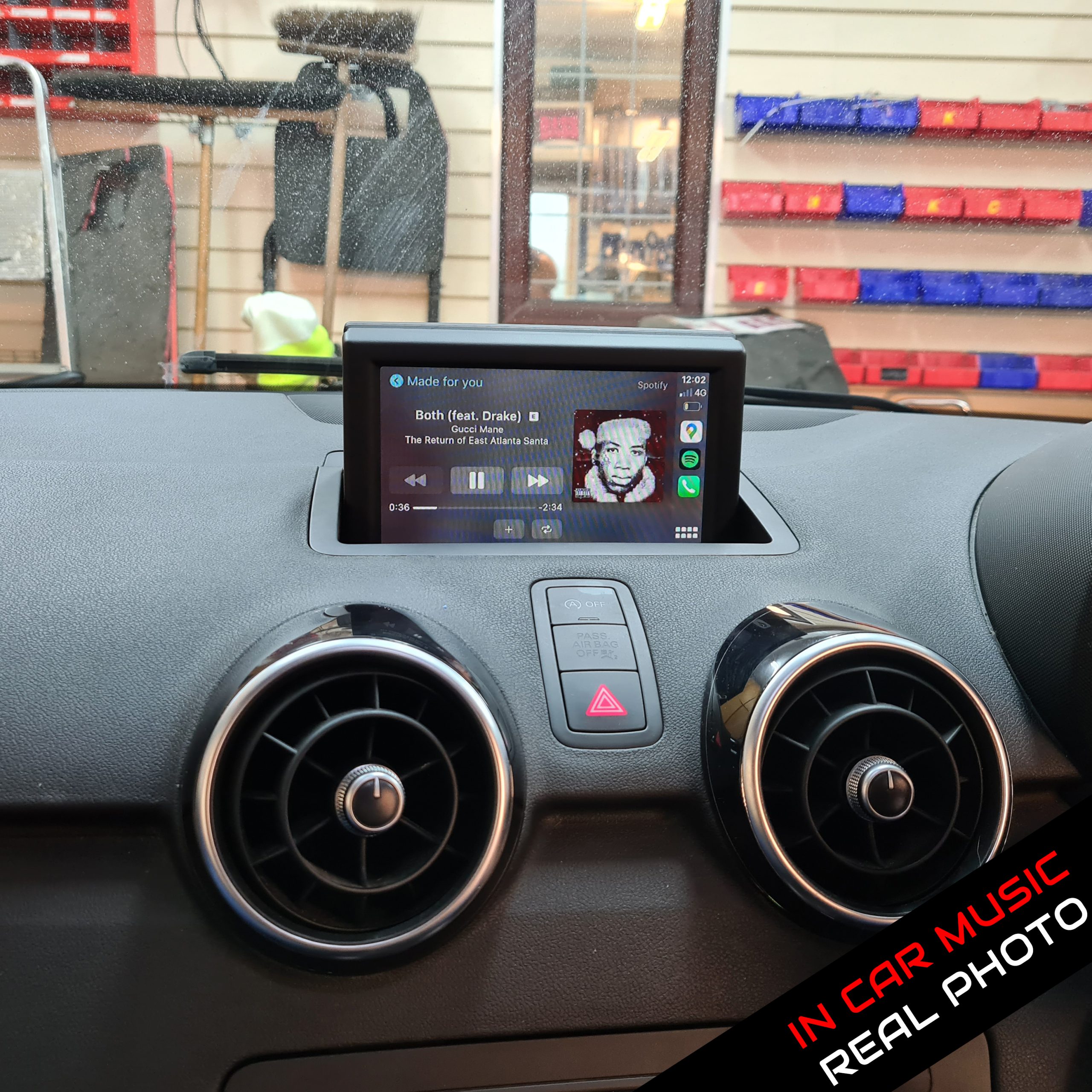 Wireless Apple CarPlay Android Auto retrofit kit Audi A1 2010-2018 - Image 4