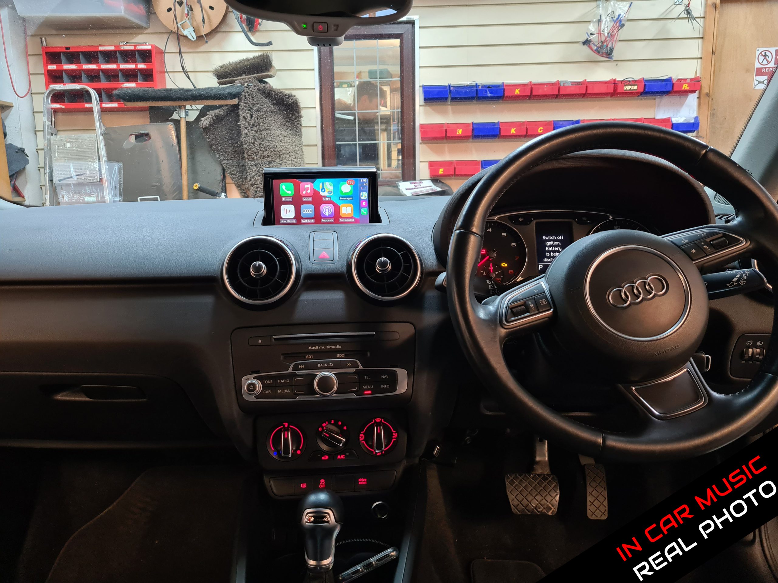 Wireless Apple CarPlay Android Auto retrofit kit Audi A1 2010-2018 - Image 5