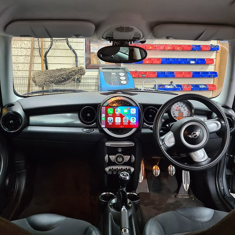 9″ Android CarPlay GPS Navigation Stereo Multimedia Player Custom Fit For BMW Mini Cooper R50 R52 R53 R56 R60 2000-2020...