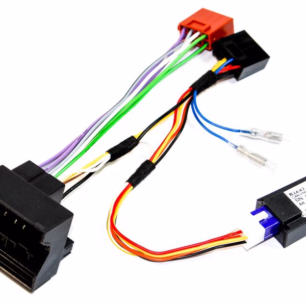 Quadlock Radio ISO lead with CANbus 12v accessory ignition supply for Citroen/Peugeot/Toyota - incarmusic.co.uk