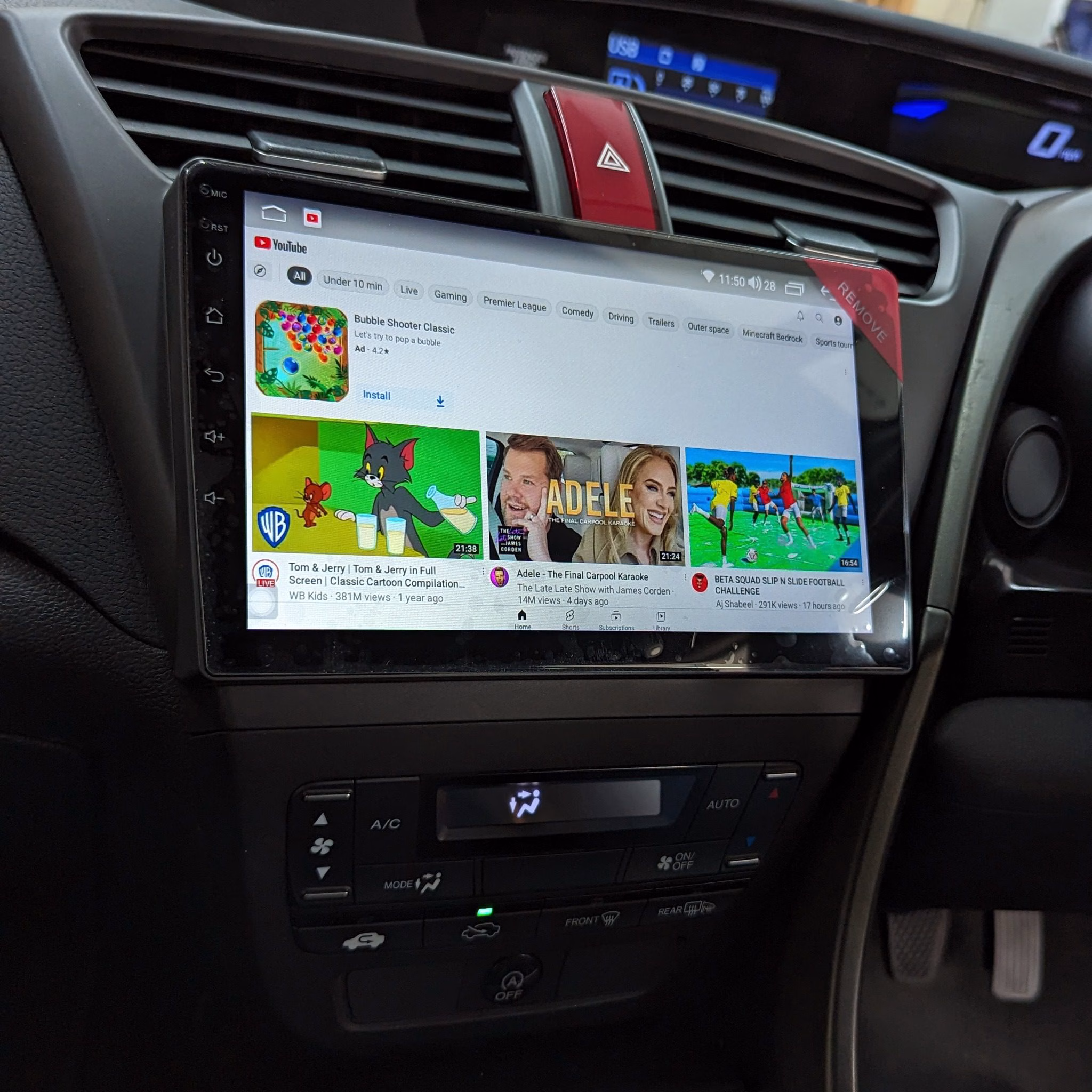 9” Android Carplay Car Stereo Multimedia System For Honda Civic 2012-2017 Honda pa_vehicle-year, pa_marca_auto,...