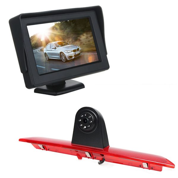 4.3 Inch LCD Screen With Brake Light Reverse Camera For Ford Transit 2014 Onward