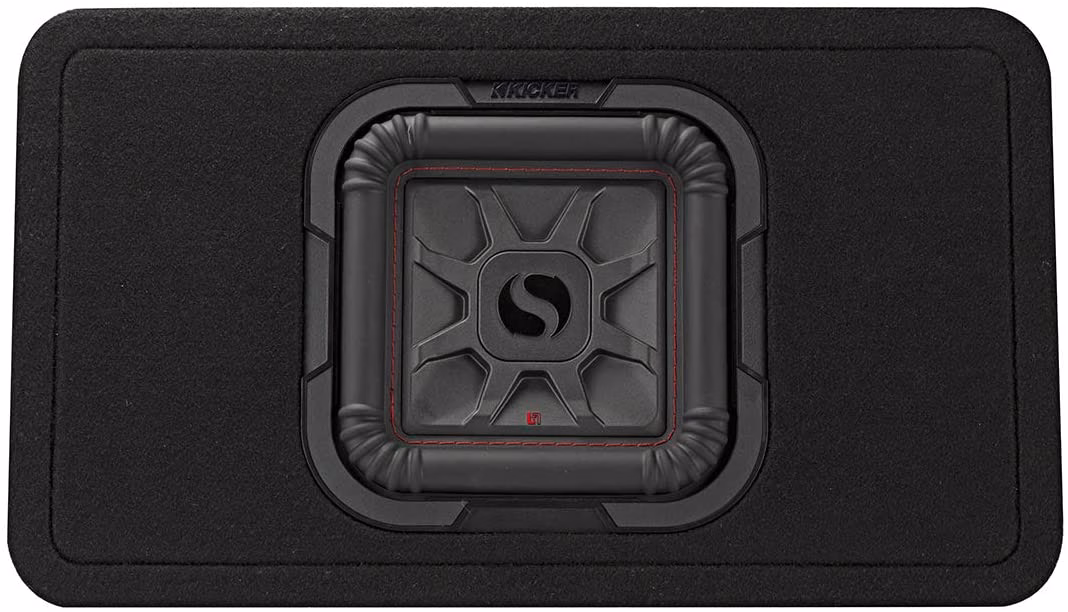 Kicker (46TL7T82) L7 Solo-Baric 8″ (20cm) Subwoofer in Thin Profile Enclosure (2-Ohm) Kicker pa_make - incarmusic.co.uk