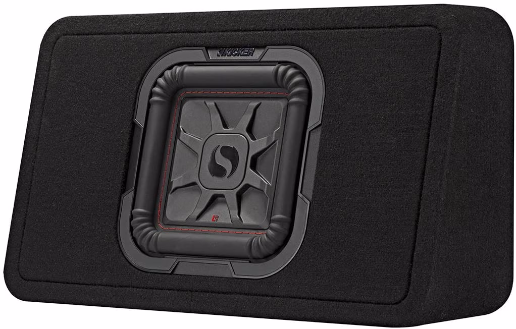 Kicker (46TL7T82) L7 Solo-Baric 8″ (20cm) Subwoofer in Thin Profile Enclosure (2-Ohm) Kicker pa_make - incarmusic.co.uk