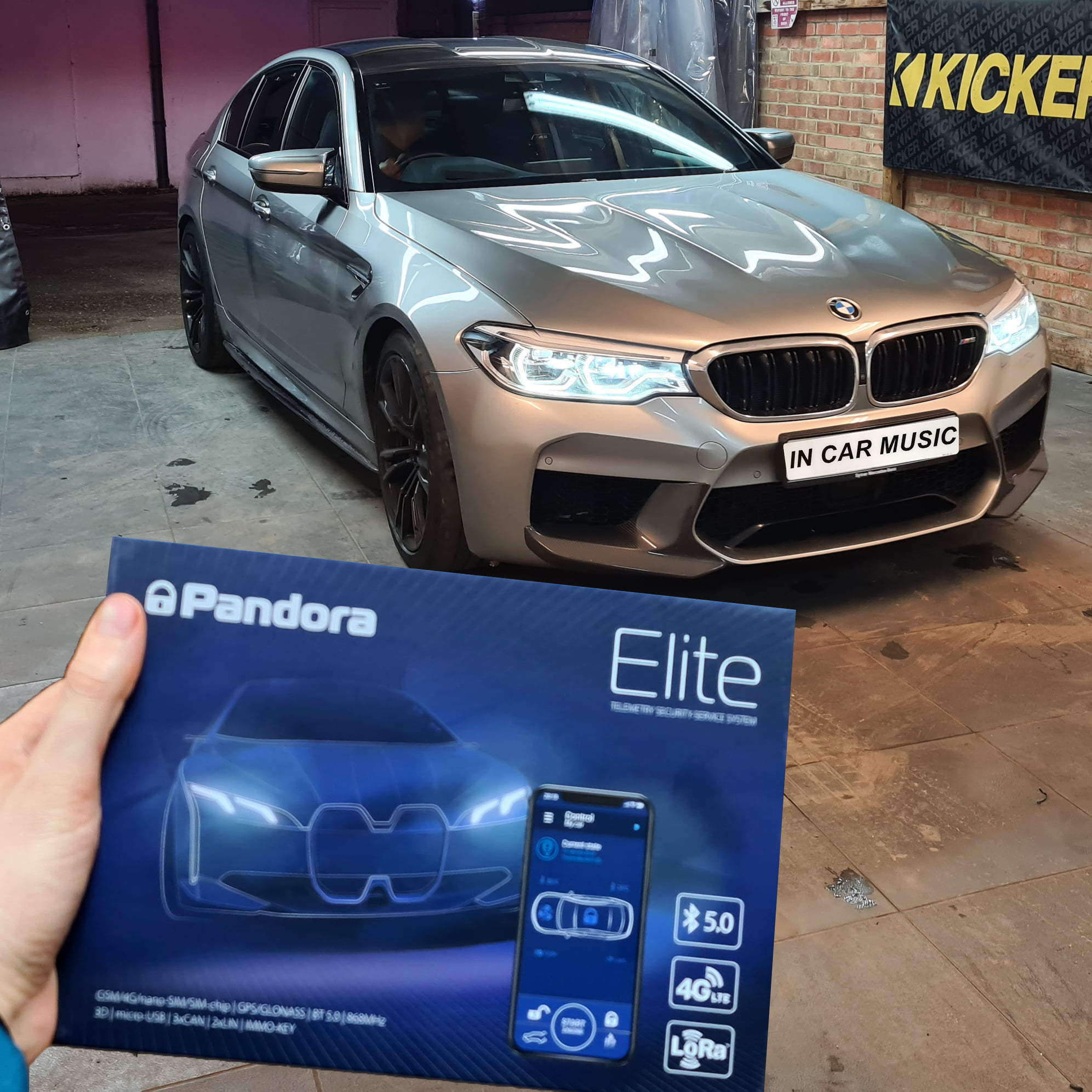 Pandora Elite V2 Pager Car Alarm with Immobilisation, Shock, Tilt, Motion, Internal Sensor, GPS Tracking & Remote Engine Start - Image 2