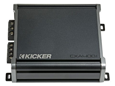 Kicker CXA400.1 Mono Amplifier 400-Watt Mono Class D Subwoofer Amp