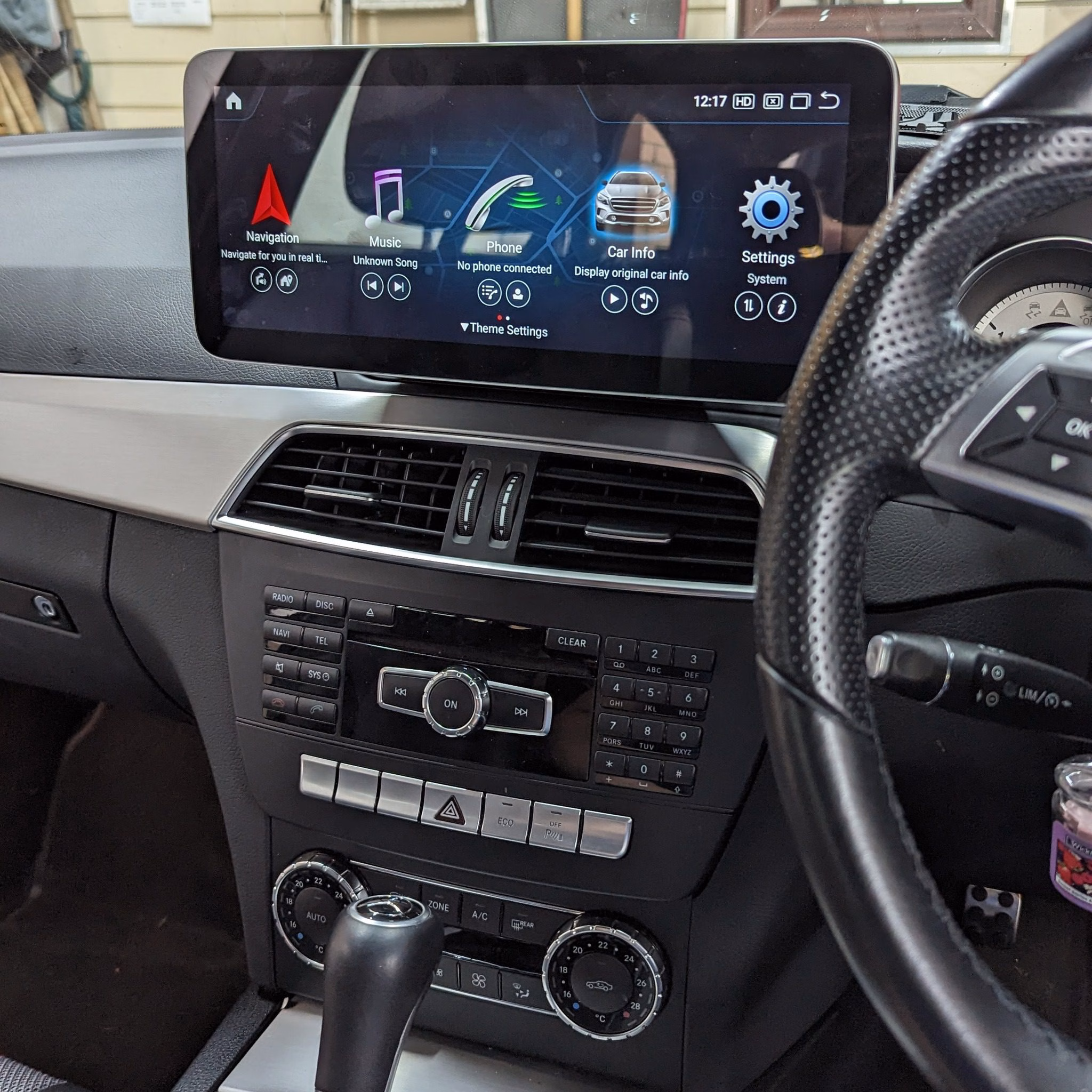 10.25″ Car Multimedia Navigation Android System For Mercedes C-Class (W204) NTG 4.0/4.5/4.7 System Mercedes...