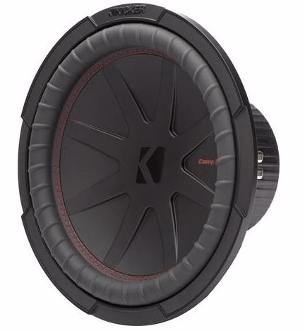 Kicker 48CWR124 CompR 12" dual voice coil 4-ohm Subwoofer
