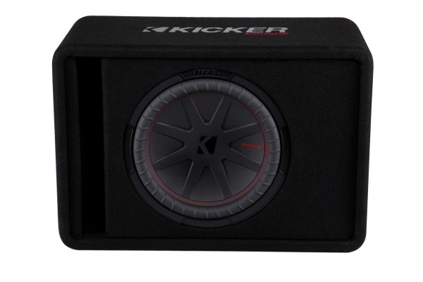 Kicker 48VCWR122 1000W Peak (500W RMS) 12” CompR Series Single Vented Subwoofer Enclosure
