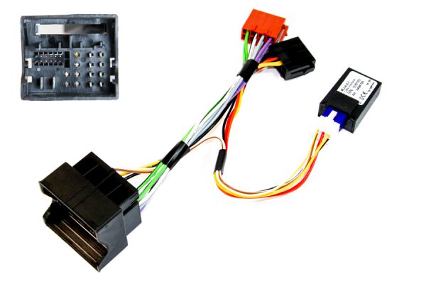 20-186-IGN VW Caddy, T6 Quadlock to ISO Radio Adapter Harness, CANbus ignition