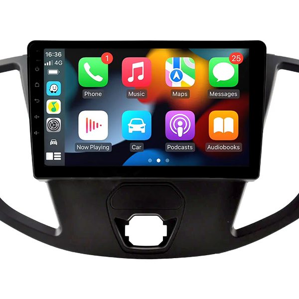 9” Android Car Stereo Multimedia System With Apple CarPlay For Ford Transit 2015-2018 - incarmusic.co.uk