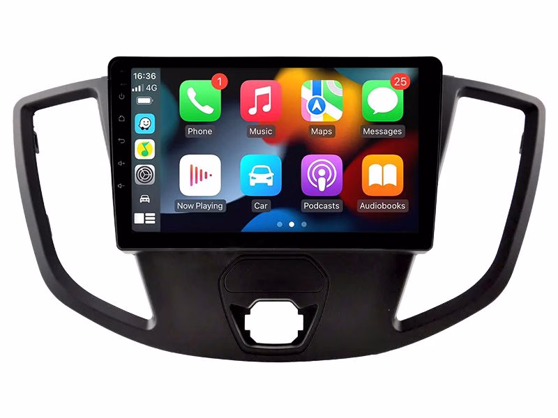 9” Android Car Stereo Multimedia System With Apple CarPlay For Ford Transit 2015-2018 - incarmusic.co.uk