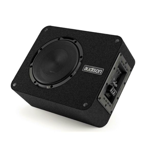 Audison Prima APBX 8 AS Active 8" Subwoofer Sub Compact Enclosure 250W RMS (500W Max)