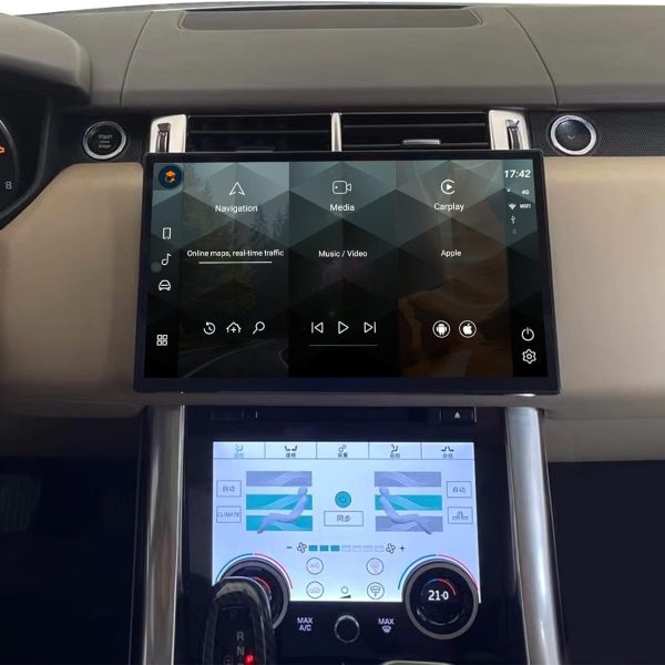 13.3” 2K Screen For Range Rover Sport L494 & Range Rover Vogue L405 2013-2020 Android Apple CarPlay Multimedia Player -...