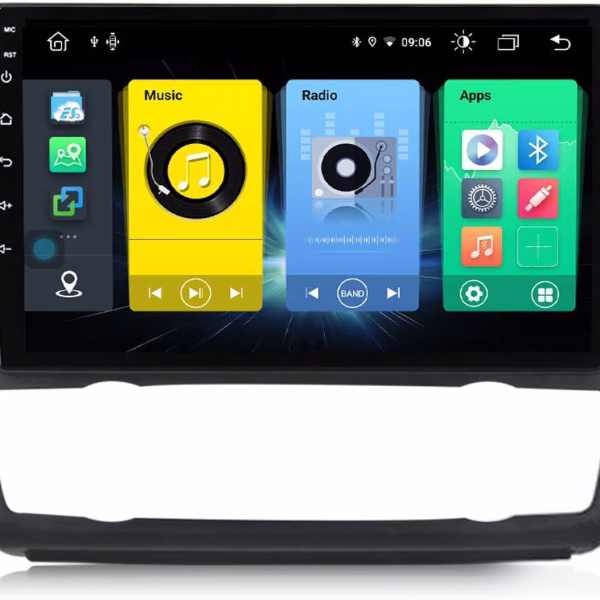 9″ GPS Navigation Radio Android Carplay System Car Multimedia Player With Bluetooth, Wifi, Usb, Aux For BMW 1 Series E81...