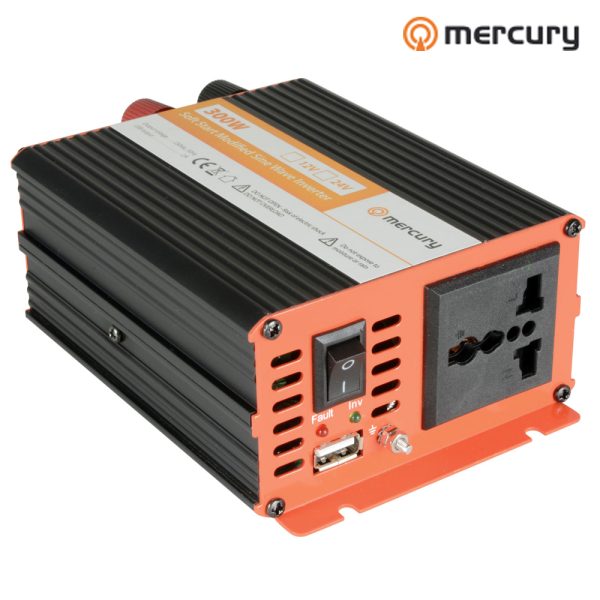 300W Power Inverter 230v to 12v with 5v USB Port Ideal For Motorhome Camping