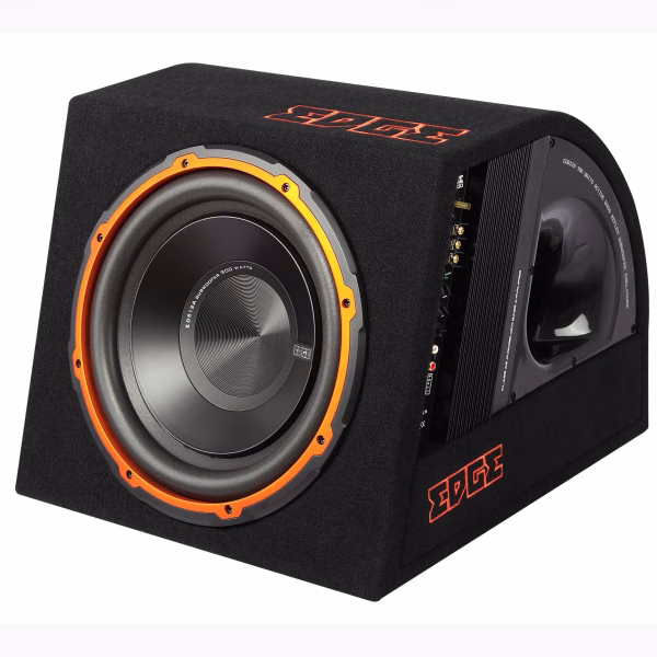 EDB12A-E0 | EDGE DB Series 12 inch 900 watts Active Subwoofer Bass Box Enclosure - incarmusic.co.uk