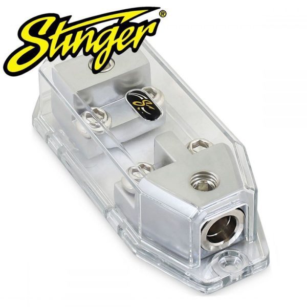 Stinger SHD822 MIDI Dual Fuse Holder Distribution - 0/4G In to 4/8G Out