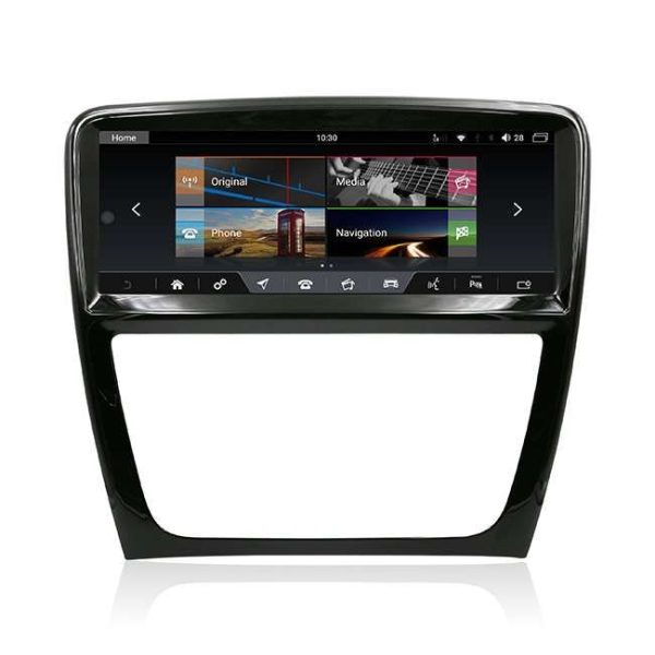 10.25" Car Multimedia Player 4G+64GB Android System With Built-In Apple CarPlay & Android Auto For Jaguar XJ 2012-2018