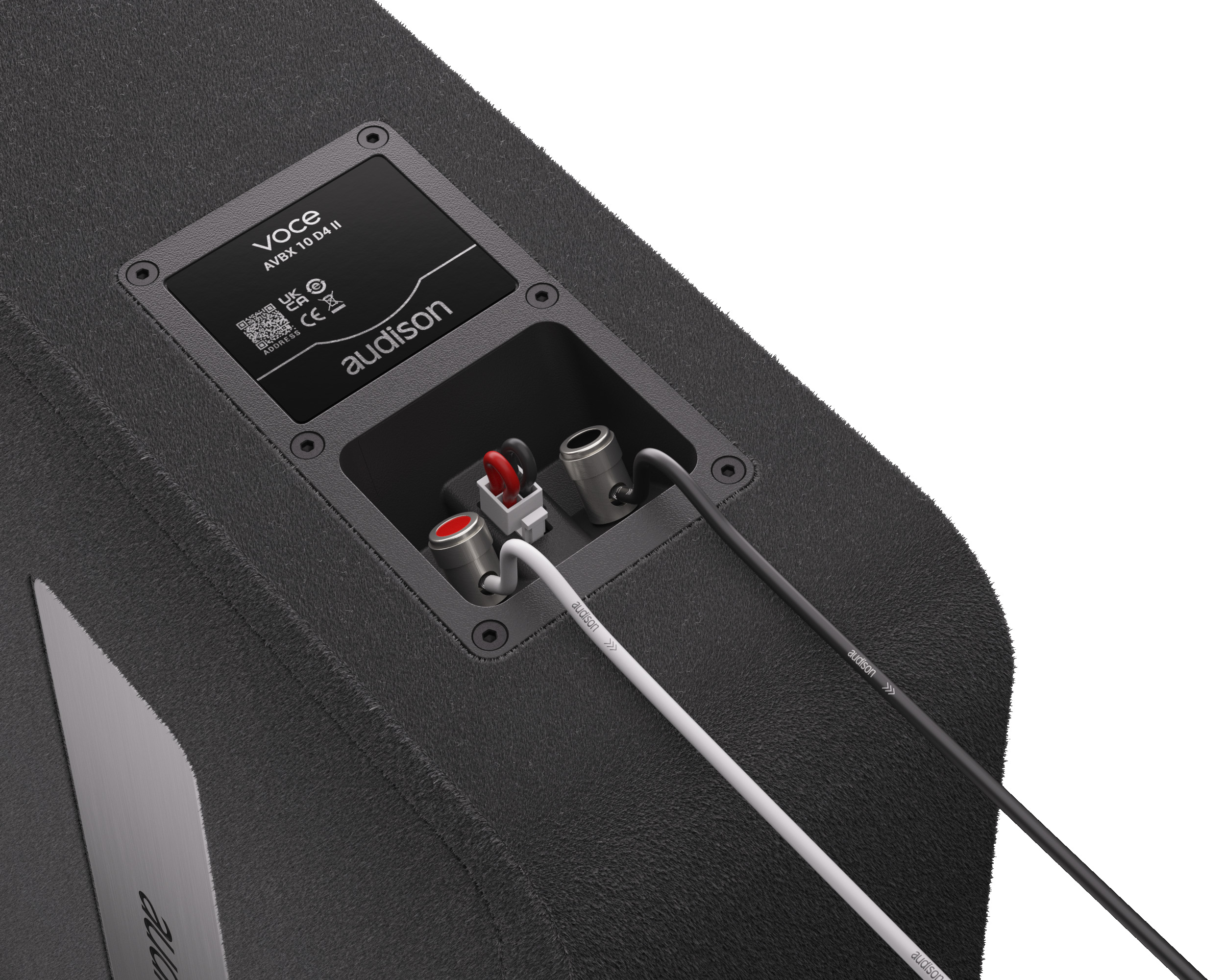Audison Voce II – AVBX 10 D4 II Subwoofer Box | Passive sub-box | 250 mm | 1100 W - incarmusic.co.uk