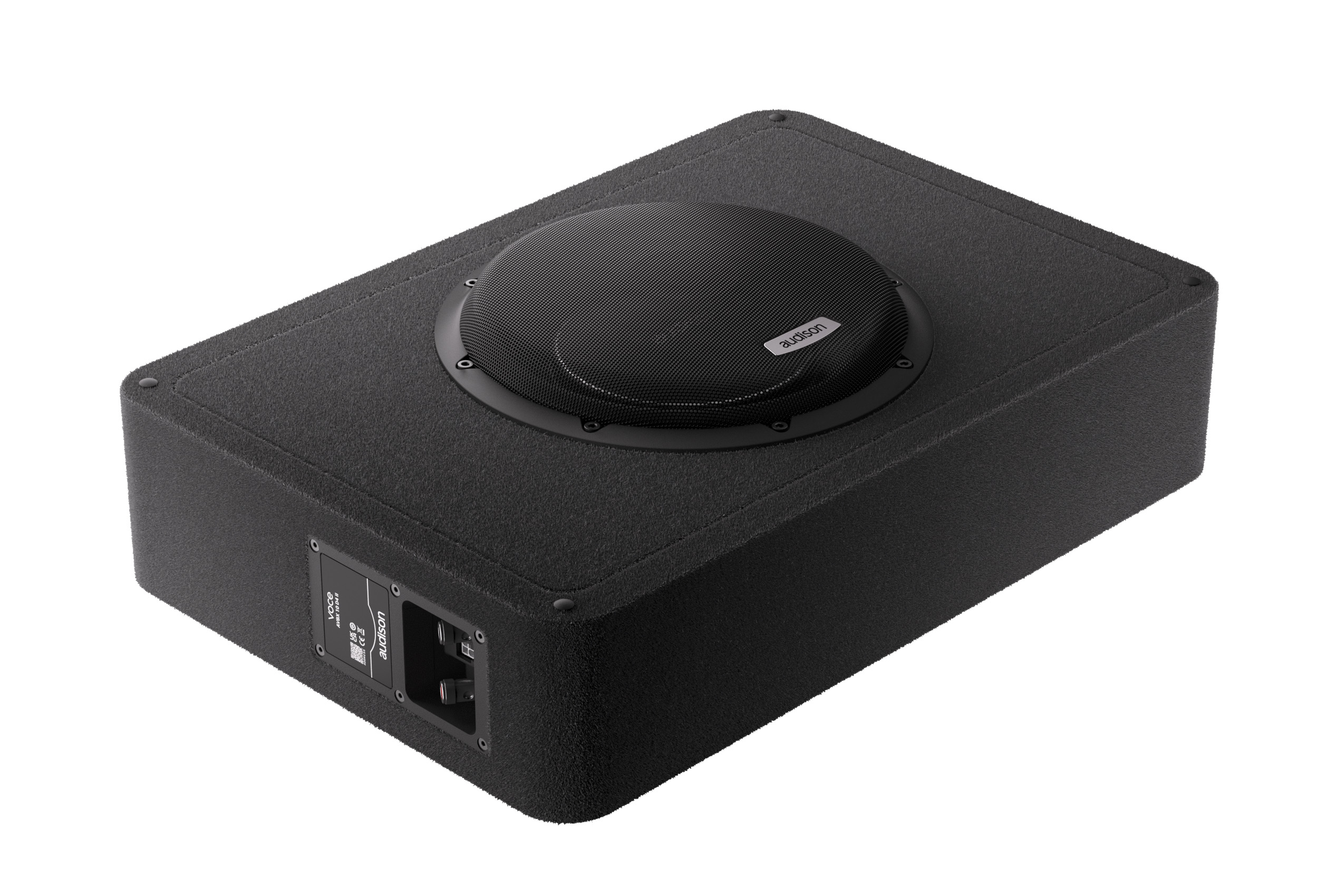 Audison Voce II – AVBX 10 D4 II Subwoofer Box | Passive sub-box | 250 mm | 1100 W - incarmusic.co.uk