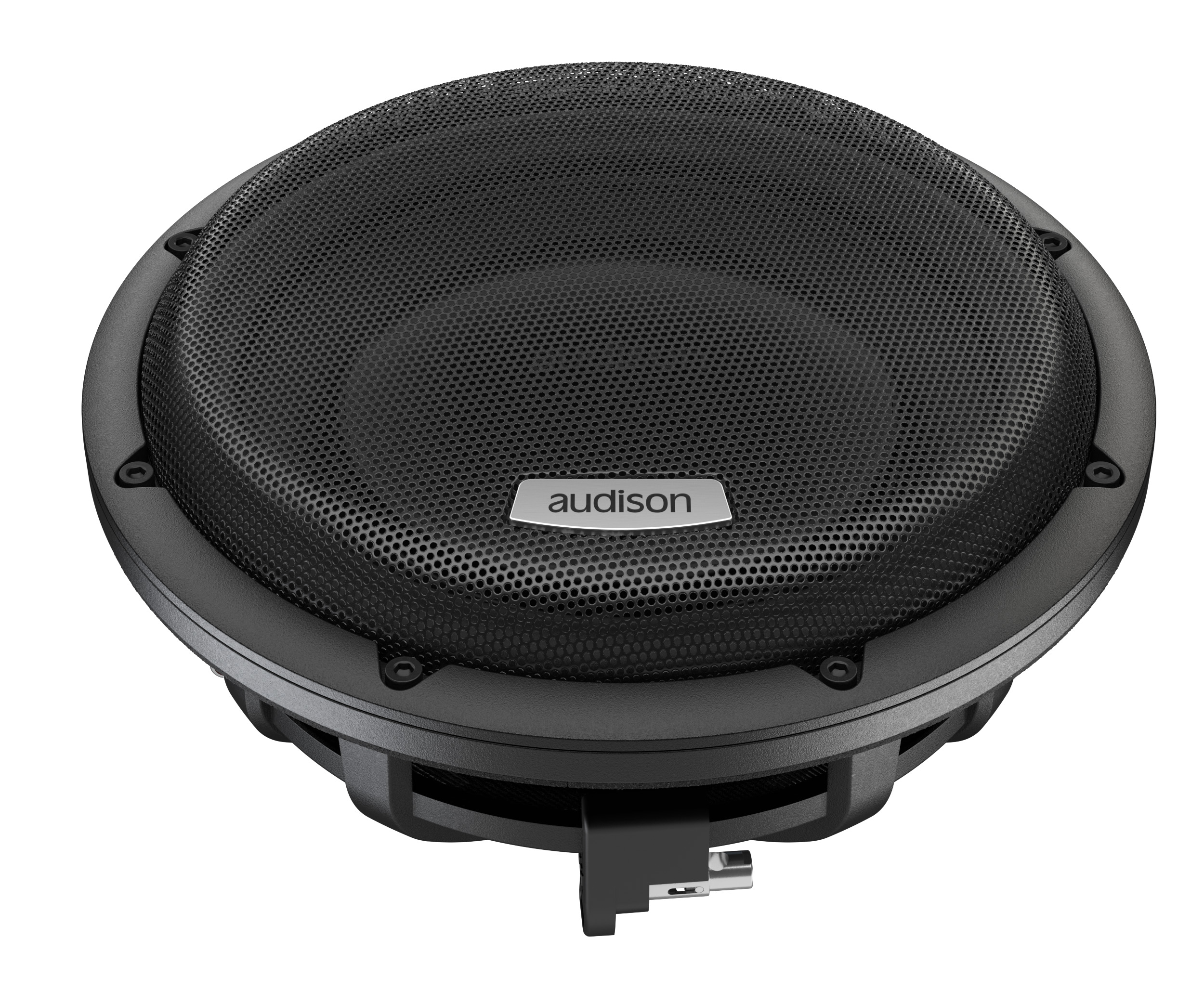 Audison Voce II – AV 10 D4 II Subwoofer Driver | Slim | 250 mm | Grille included - incarmusic.co.uk