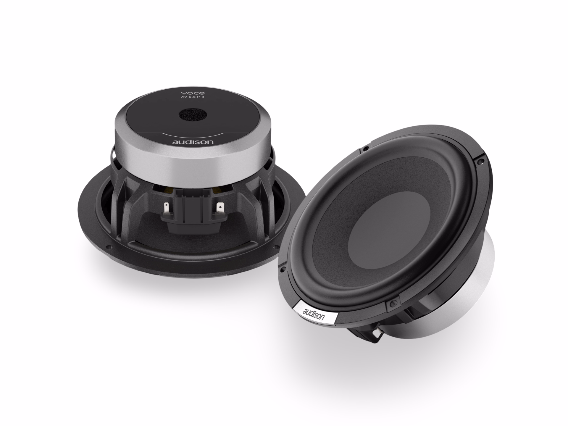 Audison Voce II – AV 6.5 P II – 300W 6.5″ Mid Range Speakers - incarmusic.co.uk
