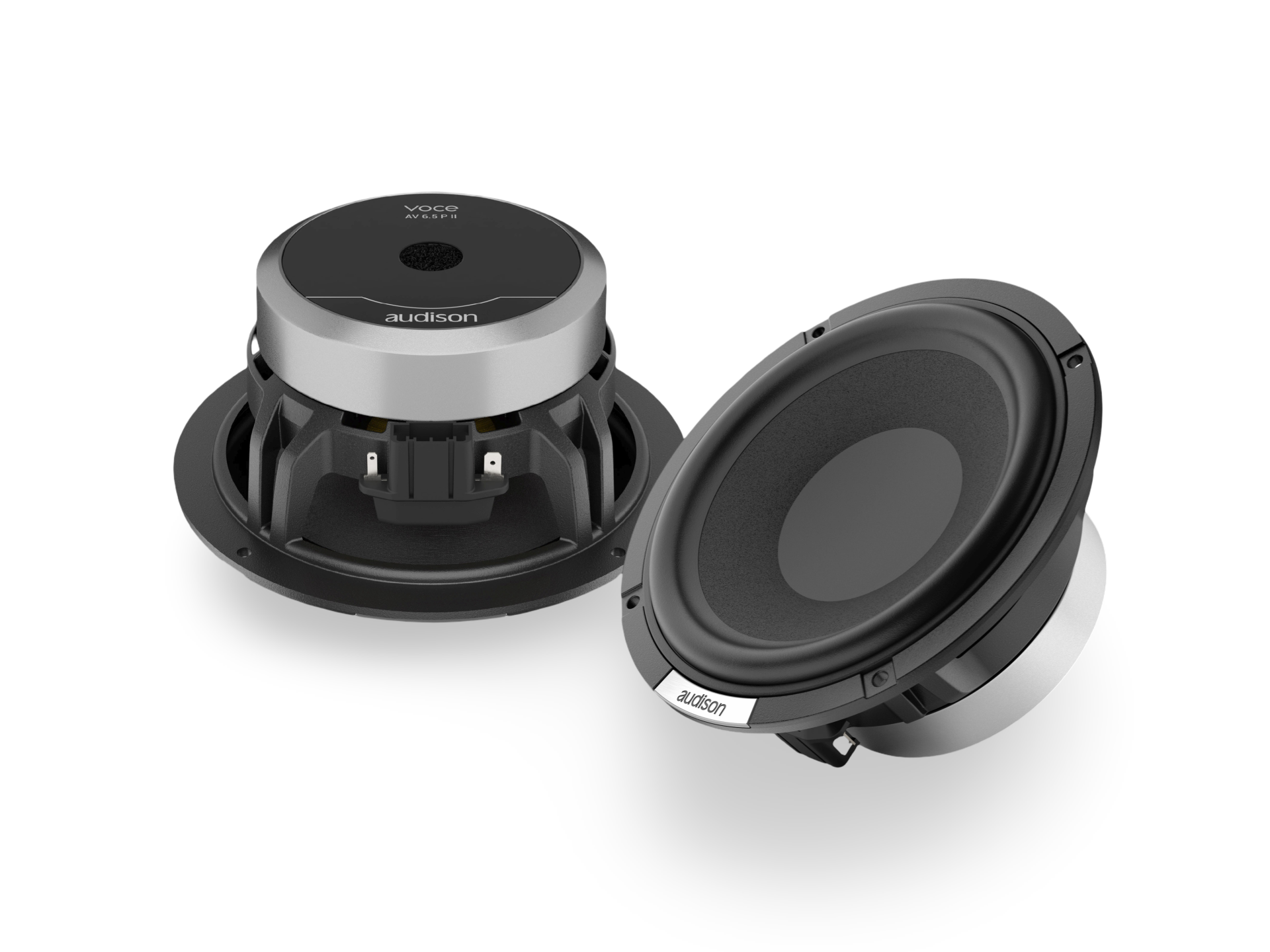 Audison Voce II – AV 6.5 P II – 300W 6.5″ Mid Range Speakers - incarmusic.co.uk