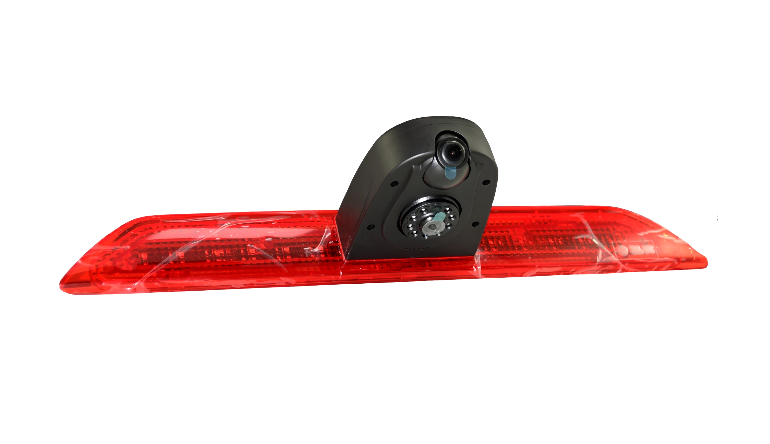 Univsersal 7″ Mirror Monitor & Brake Light Parking Cameras Kit For Most Vans - incarmusic.co.uk