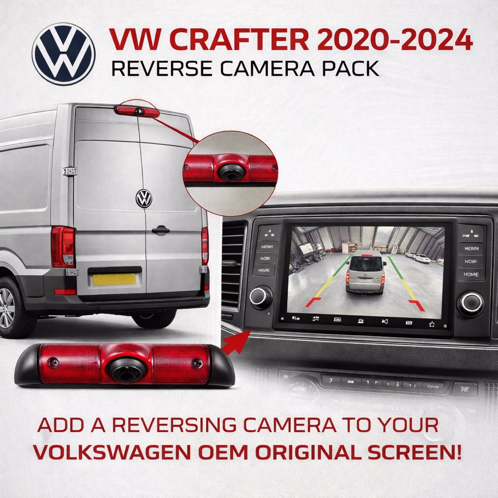 Volkswagen Crafter Rear Camera Integration Kit - incarmusic.co.uk