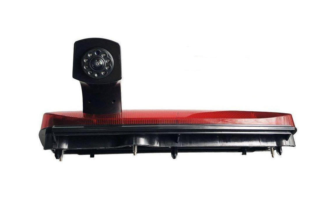 Univsersal 7″ Mirror Monitor & Brake Light Parking Cameras Kit For Most Vans - incarmusic.co.uk