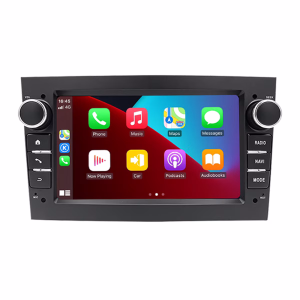 Vauxhall 7'' Car Stereo Multimedia Player GPS Navigation Android System with Built-in Apple CarPlay & Android Auto