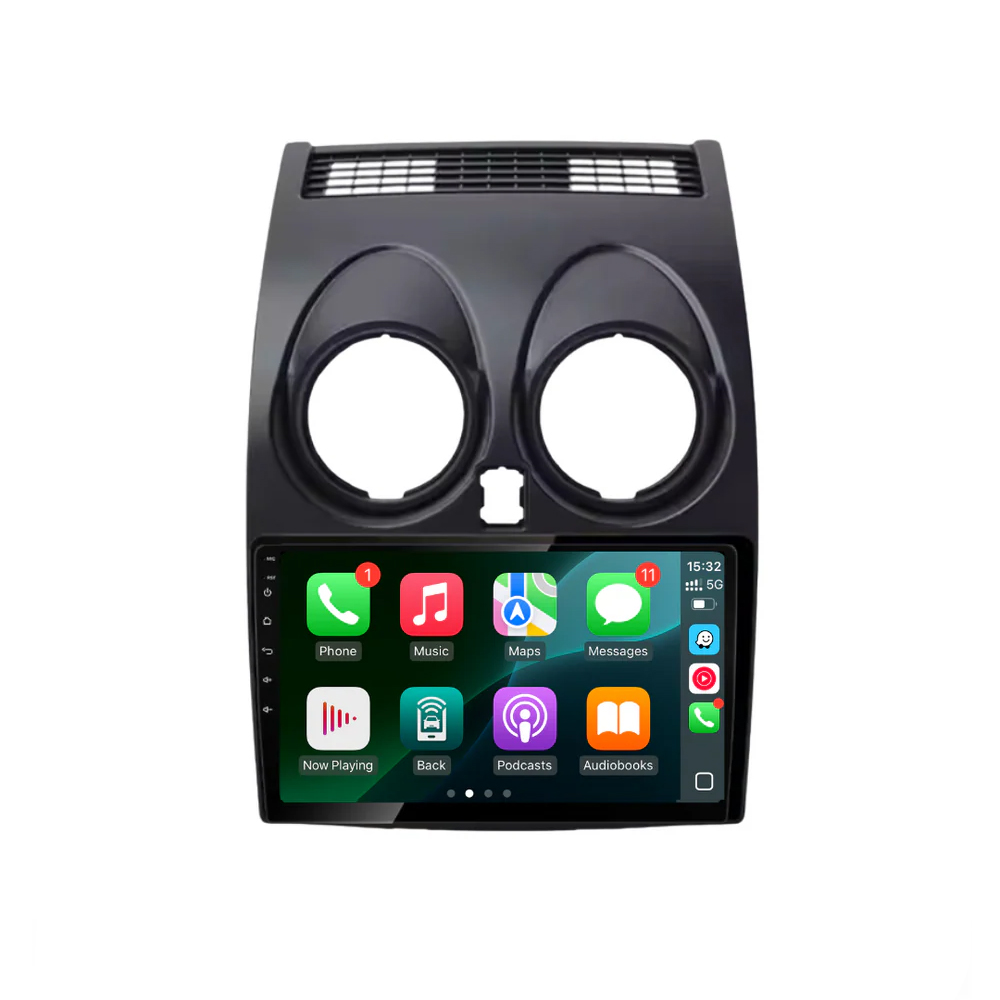 9” Android CarPlay Stereo Multimedia System Radio For Nissan Qashqai 2006 – 2013 - incarmusic.co.uk