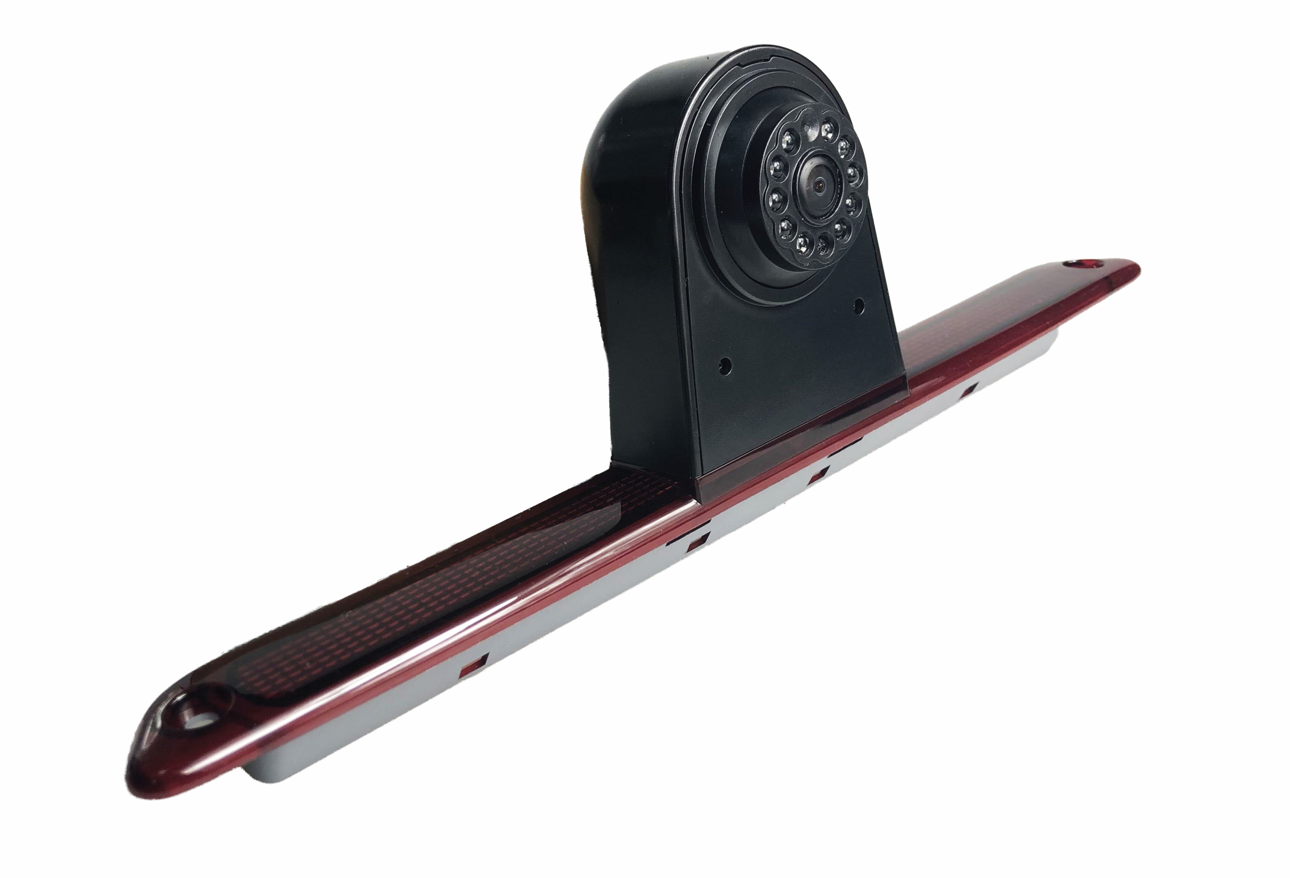 Univsersal 7″ Mirror Monitor & Brake Light Parking Cameras Kit For Most Vans - incarmusic.co.uk