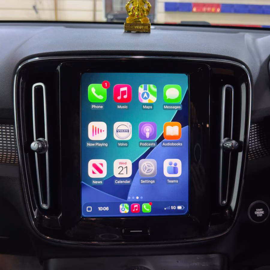 Wireless Apple CarPlay Android Auto Interface for Volvo S60 S90 V60 V90 XC40 XC60 XC90 - incarmusic.co.uk