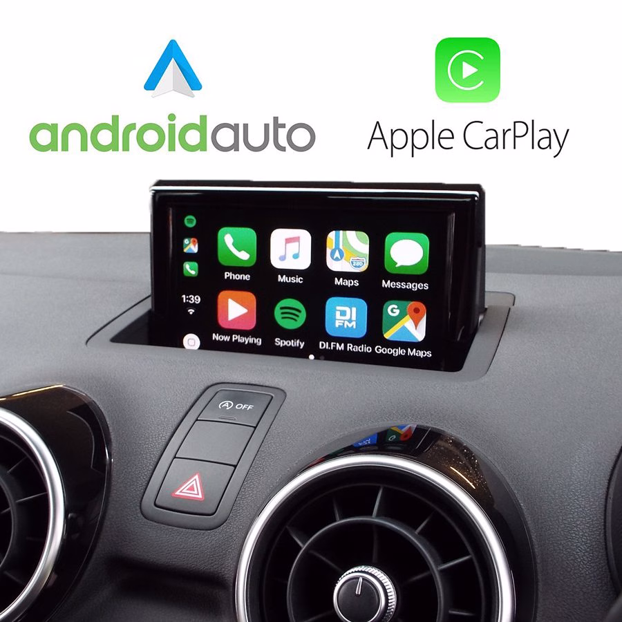 Wireless Apple CarPlay Android Auto For Audi A1 Q3 RMC MMI 2G 3G 2012-18 - incarmusic.co.uk