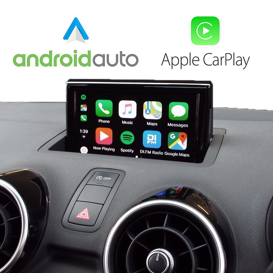 Wireless Apple CarPlay Android Auto retrofit kit Audi A1 2010-2018